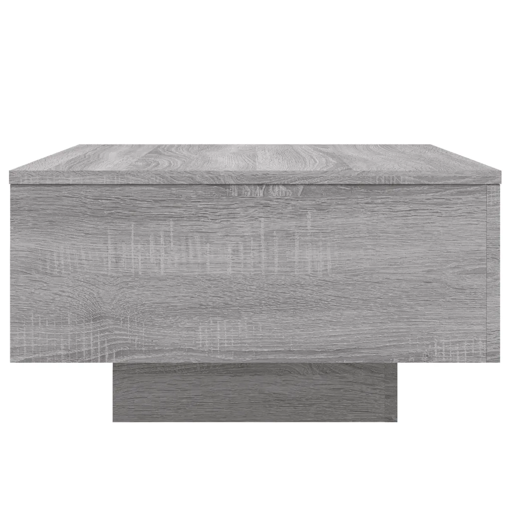 Tavolino da Salotto Grigio Sonoma 55x55x31 cm Legno Multistrato
