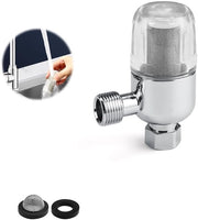 Filtro doucha in acciaio inossidabile - interfaccia universale - riutilizzabile - 3 pezzi - anti-ossidazione - resistente all'esplosione - filtro acqua