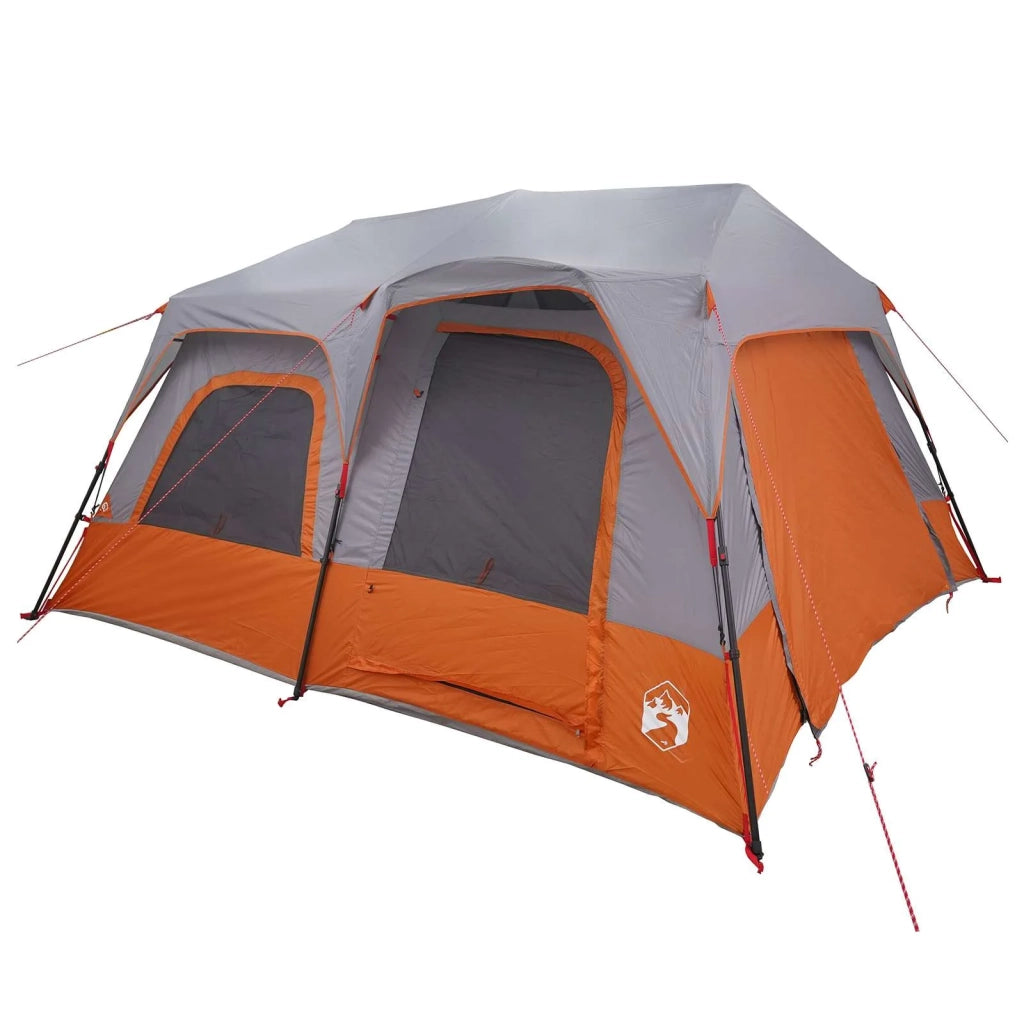 Tenda Istantanea Grigio e arancione 8 persone