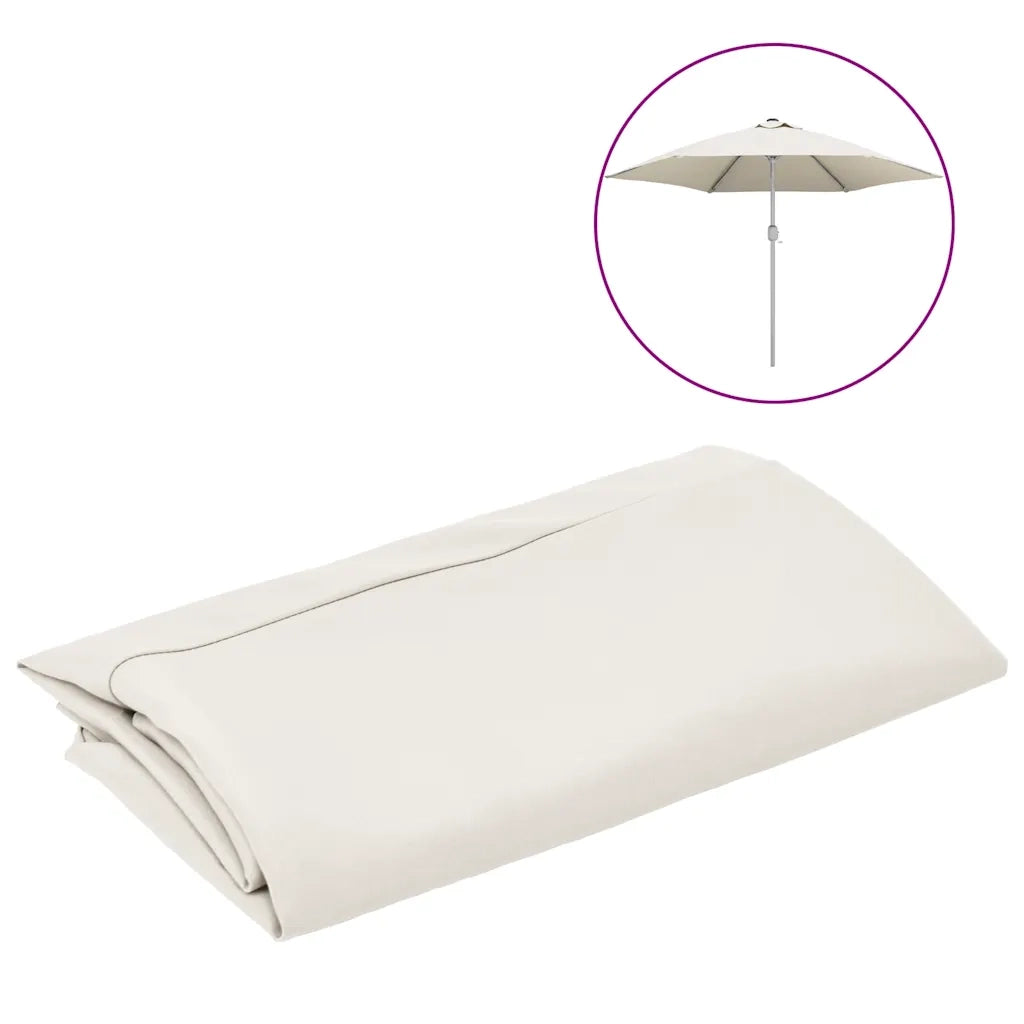 Telo di Ricambio per Ombrellone Bianco 300 cm CFW5214328