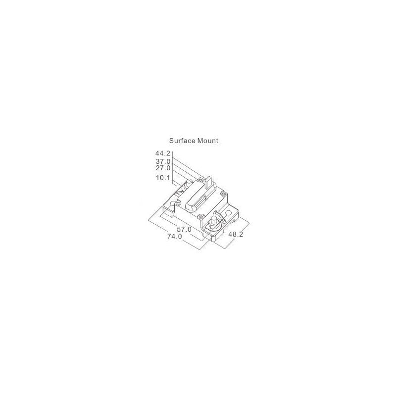 INTERRUTTORE TERMICO 150 AMP.