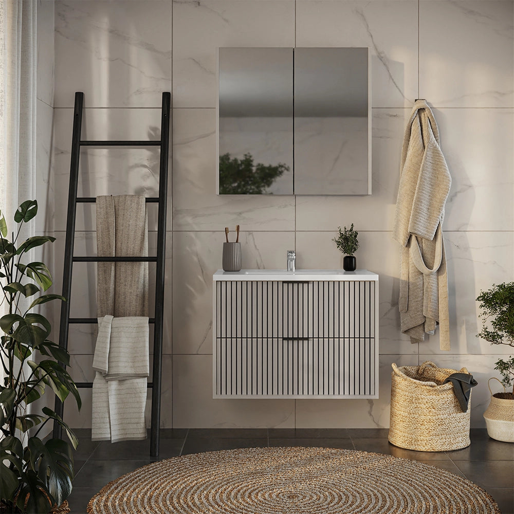 Vicco Set di mobili da bagno Cachemire 3 parti