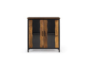 Credenza in massello di mango e metallo