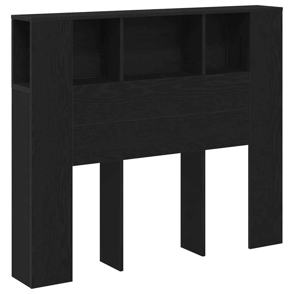 Testiera | Testata del letto Rovere Nero 120 x 18.5 x 102.5 cm