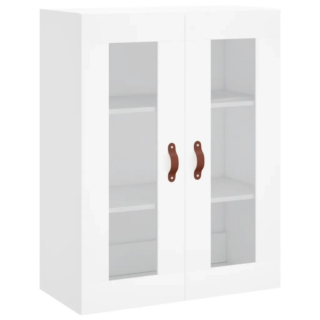 Credenza Bianca 69,5x34x180 cm in Legno Multistrato 3198441