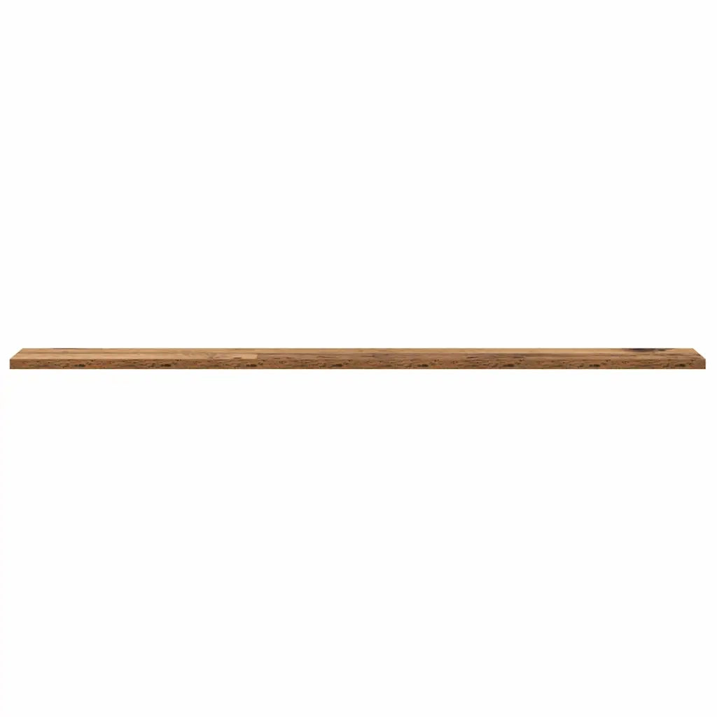 vidaXL Scaffale 4 pcs Marrone 100 x 10 x 1.5 cm Legno multistrato
