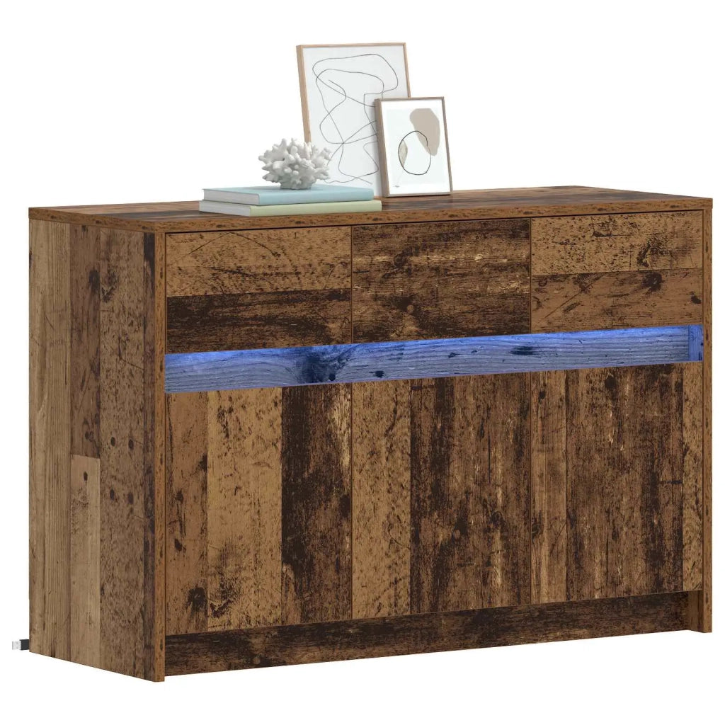 Mobile TV 91 x 34 x 61 cm Legno antico Legno ingegnerizzato 8010328