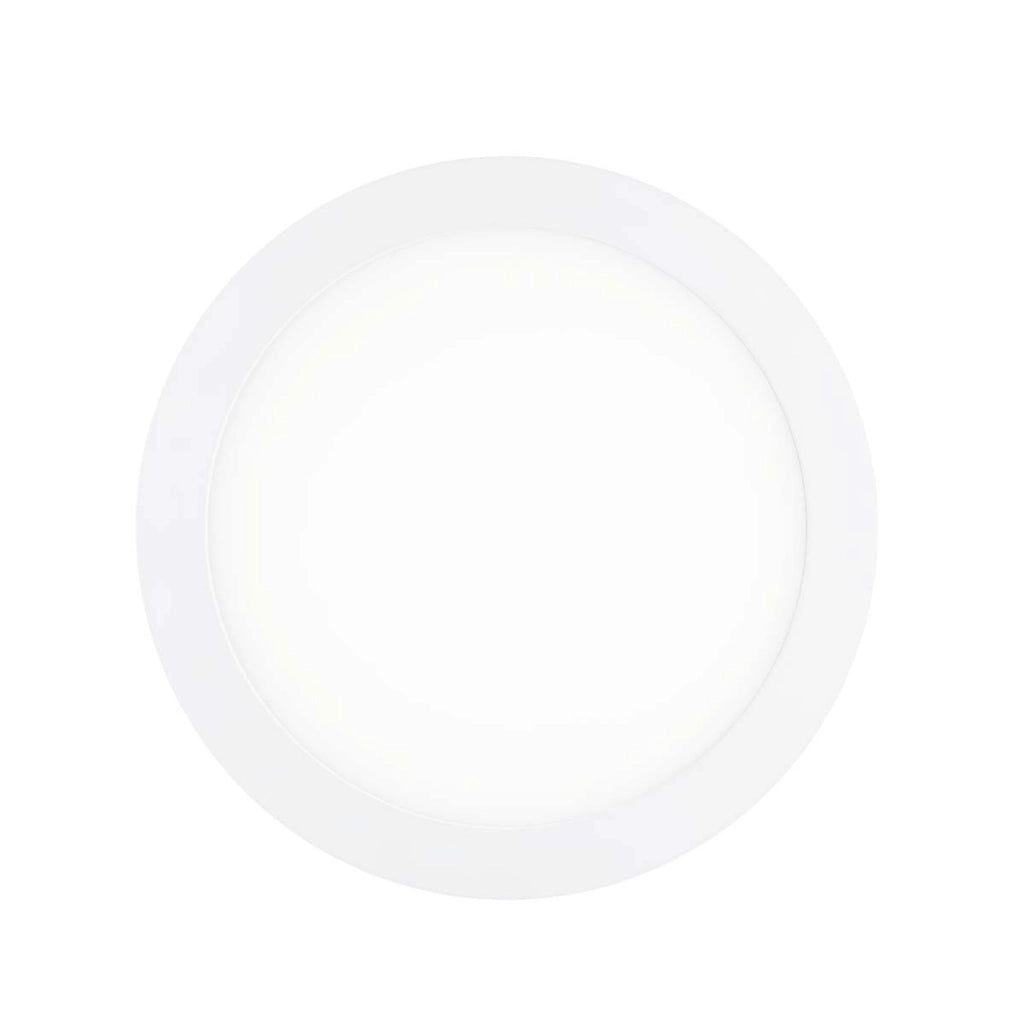 Pannello Luminoso LED Formato Rotondo 6W 83×83mm Design Ultrapiatto Bianco Avizar