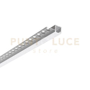 PROFILO EDGE ALLUMINIO PER CARTONGESSO CON TAPPI INCLUSI 200X3,5X1,49CM