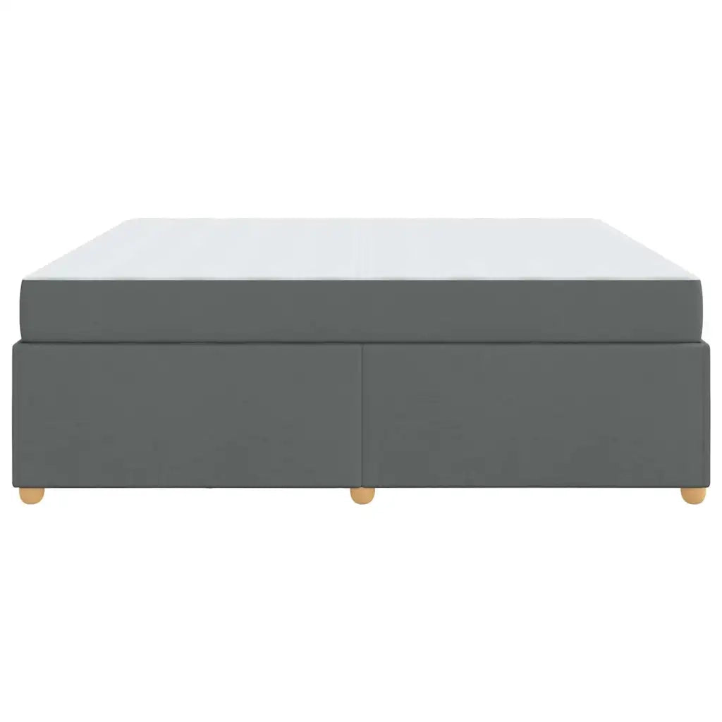 vidaXL Struttura del letto Grigio scuro 180 x 200 cm Tessuto