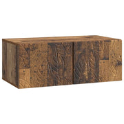 Mobile Porta TV da Muro 78,5 x 31 cm Legno antico 898893