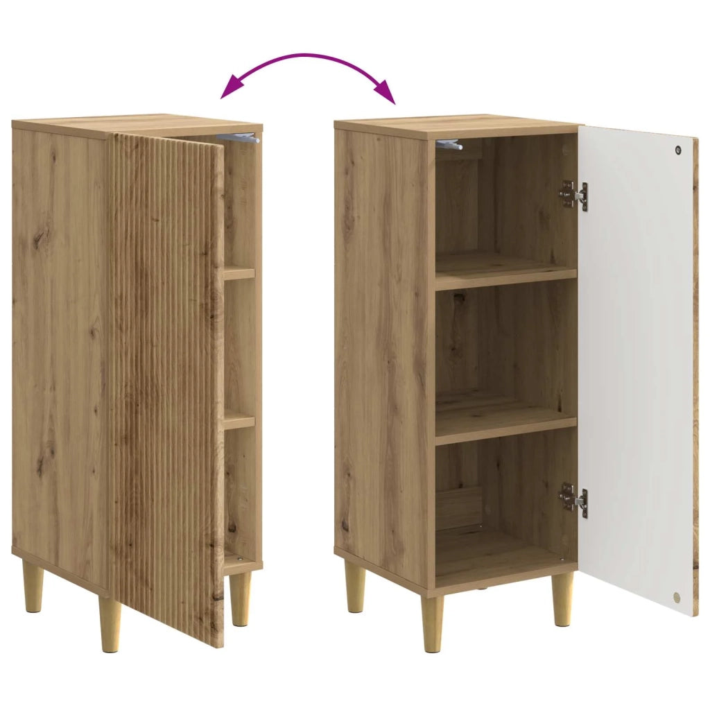 Credenza Rovere Artigianale 33 x 34,5 x 90 cm 894604