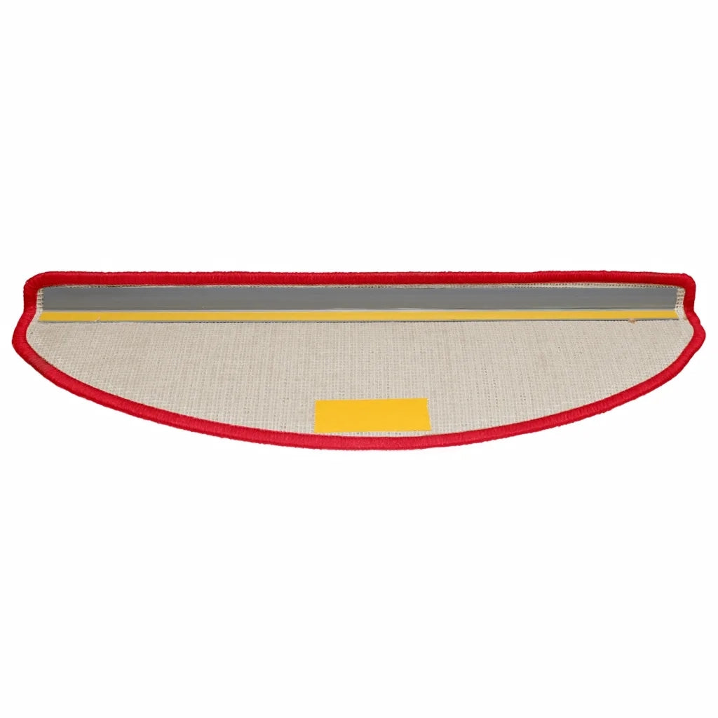 Tappetini per Scale 10 pz 65x25 cm Rosso cod mxl 61574