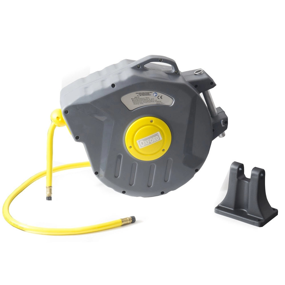 Trade Shop - Avvolgitubo Automatico Per Tubo 9.5x16 Aria Compressa 15 + 1 Metri Max 18 Bar -