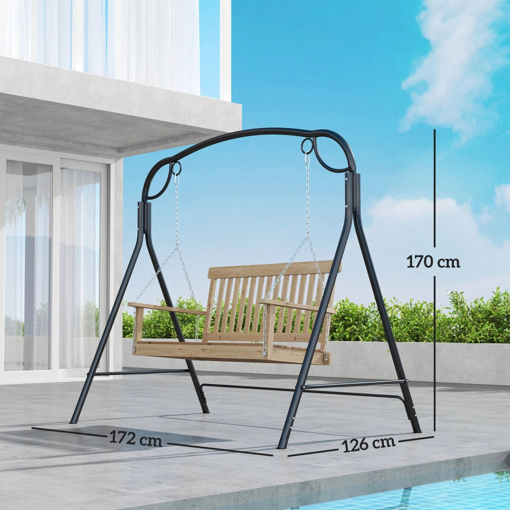 Struttura per Altalena da Giardino ¨C zephmum ¨C Bronzo 172x126x170 cm