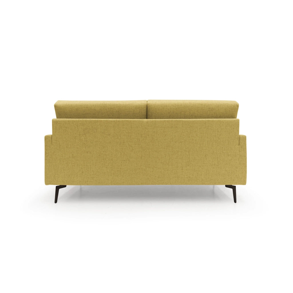Saturno Divano moderno in tessuto morbido impermeabile T03 140 cm giallo