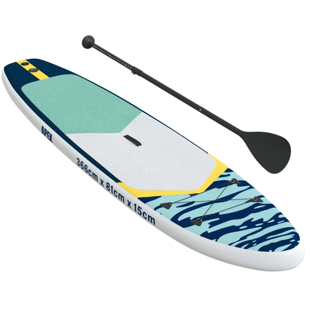 Paddle Board Gonfiabile APEX 366 x 81 x 15 cm Blu per 42039126