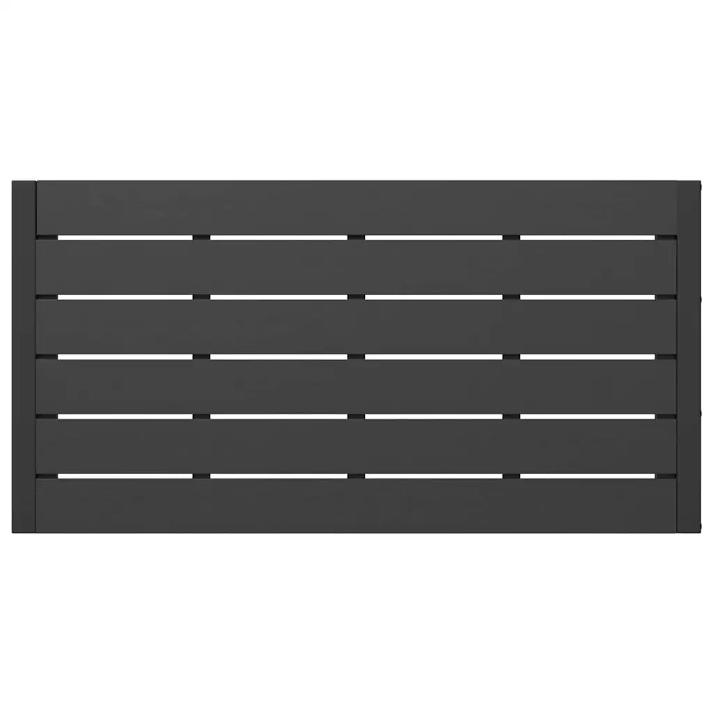 Set da Pranzo per Giardino 3 pcs Antracite Acciaio 42001769
