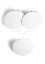 PATRA applique da parete 2 Luci attacco GX53 in gesso bianco 148cm