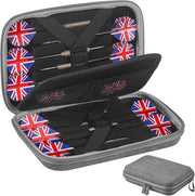 Set di Dardi Professionali in EVA - Set di Dardi - 12 Dardi - Protezione Shock - Disegno Portatile - Vari Scomparti - Set di Dardi Portatile