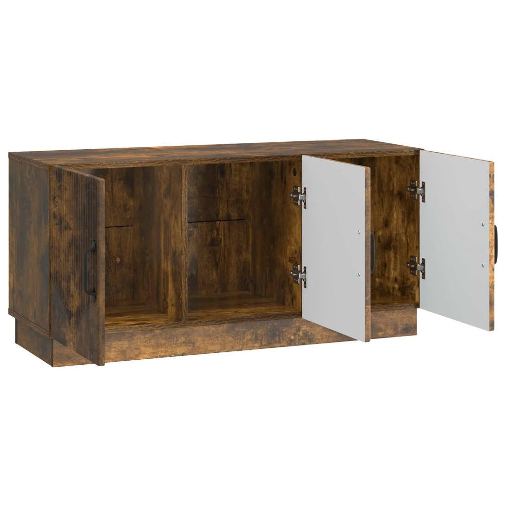 Mobile TV Rovere Fumo 99 x 34,5 x 47 cm Legno ingegnerizzato 895410
