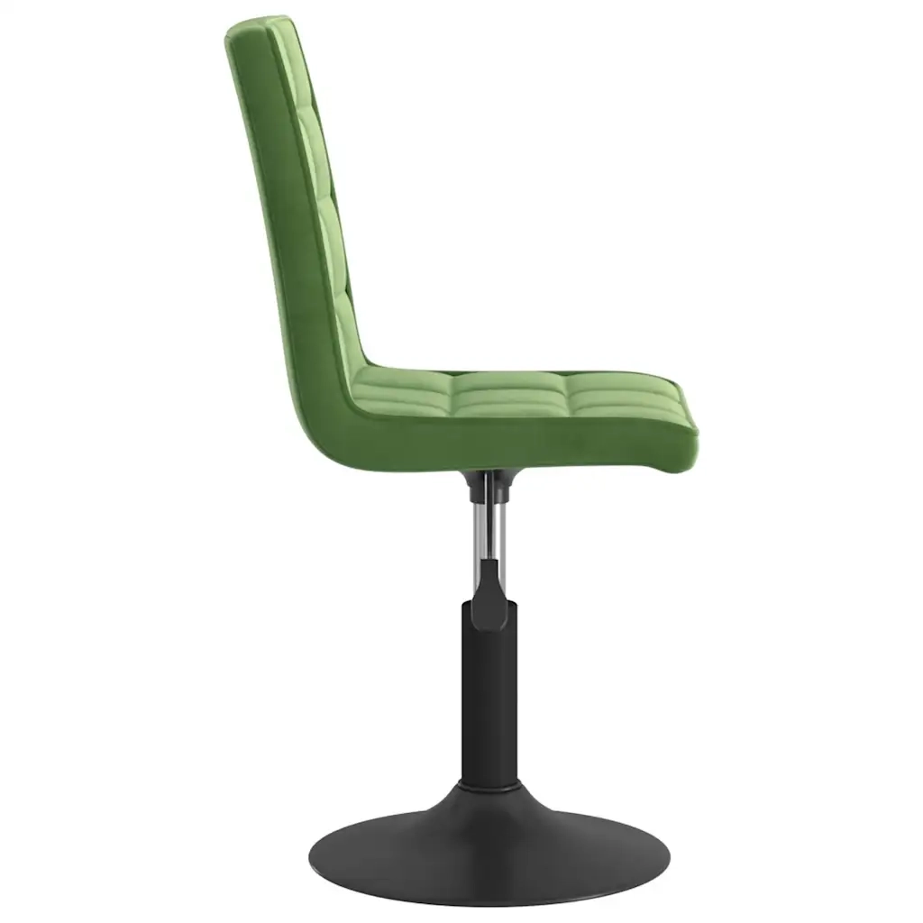Sedie da Pranzo Girevoli 2 pz Verde Scuro in Velluto 335744