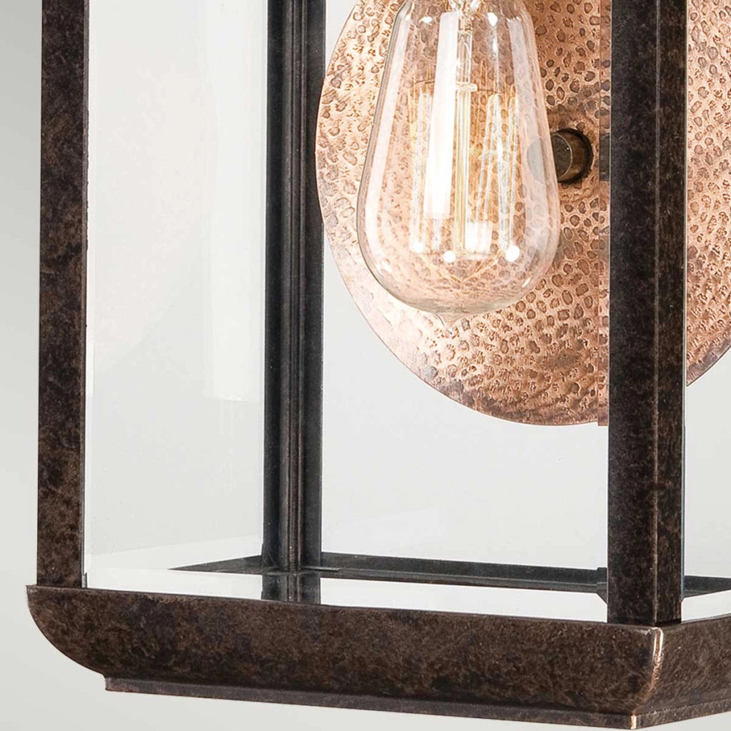 Applique esterno Byron bronzo imperiale E27 60W Quoizel
