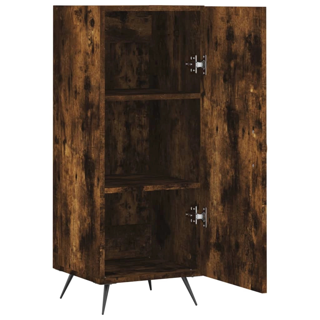 Buffet credenza cassettiera armadio mobile contenitore organizer per cucina soggiorno salotto 34,5 x 34 x 90 cm legno ingegnerizzato marrone 02_0030916
