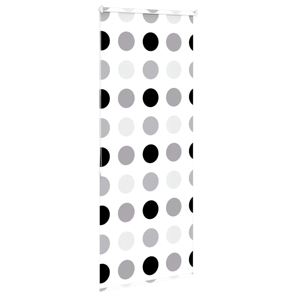 Tenda a Rullo Doccia 110x240 cm Larghezza Tessuto 106 cm 4014837