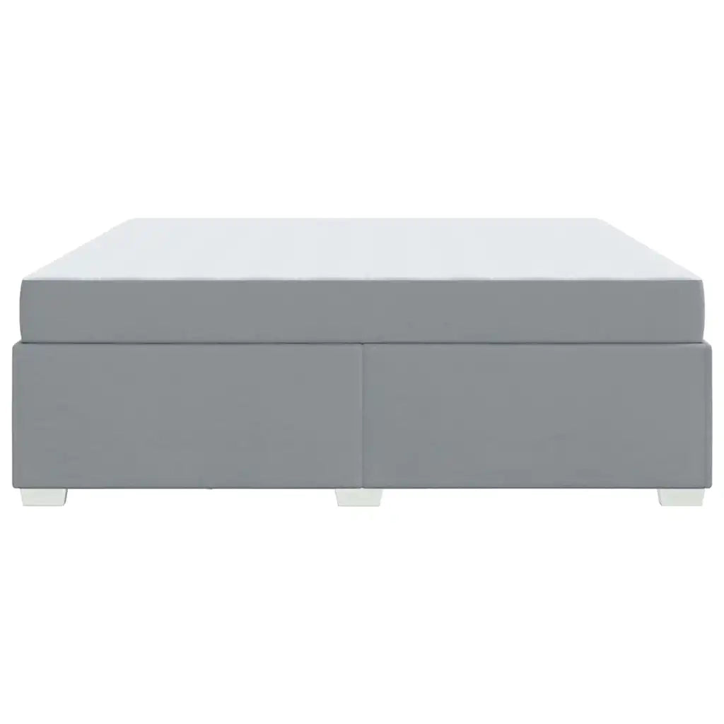 Struttura del letto Grigio chiaro 180 x 200 cm Tessuto 3399201
