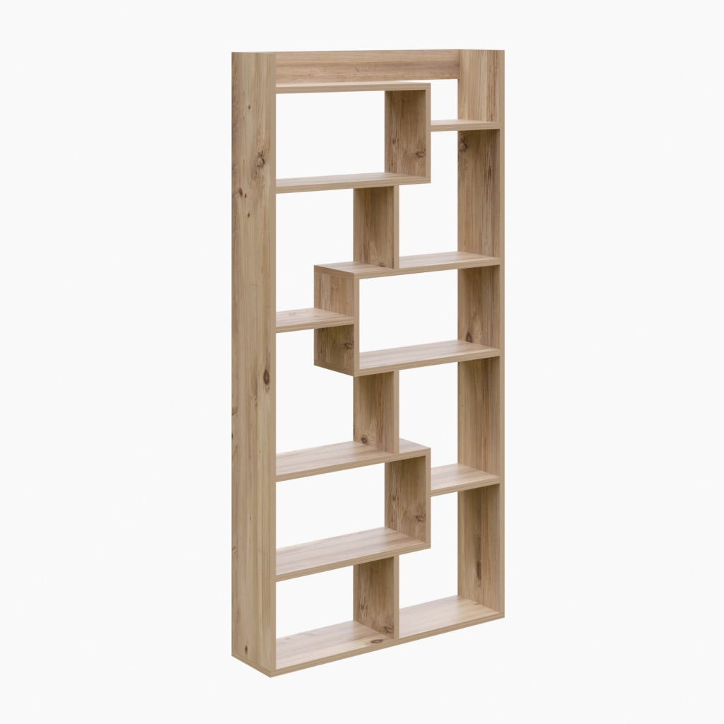 Libreria in legno "Kuttap" - 90 x 22 x 182 cm - Pino
