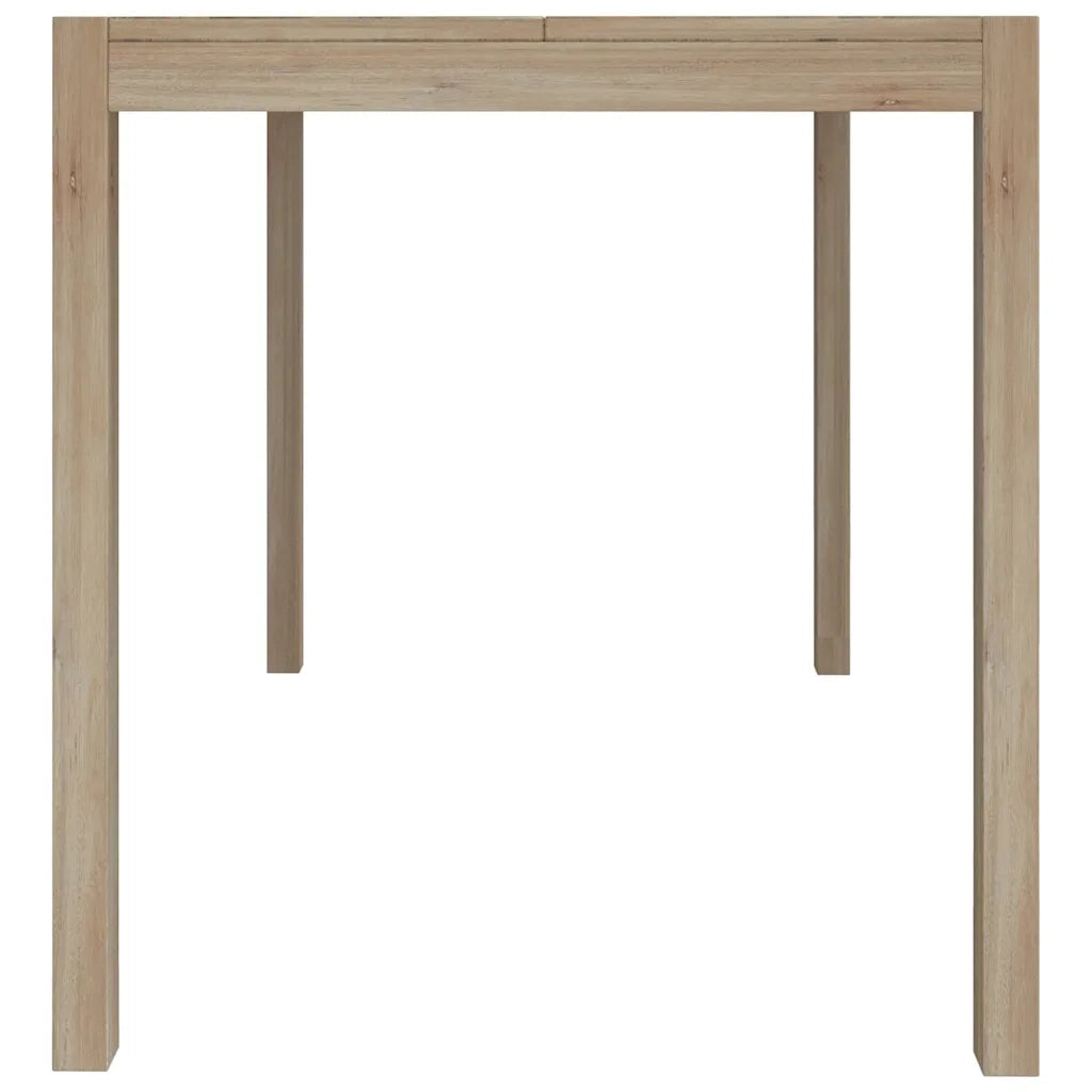 Set da Pranzo 7 pz in Legno Massello di Acacia 3106442