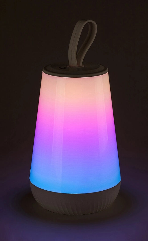 Lampada RGB telecomando USB ricaricabile LED 2W bianca