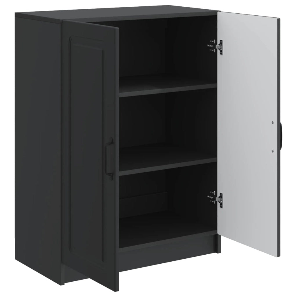 Credenza Nero 66 x 34,5 x 87 cm Legno ingegnerizzato 895736