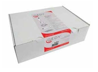 Set doccia a muro (soffione+doccetta) quadrato High Pro - Gedy - Kit con soffione 20x20