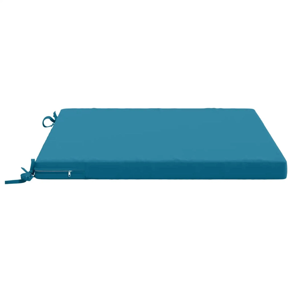Cuscini per Sedia in 4 Pezzi SOEST 4 pz 100% Poliestere Azzurro 944686