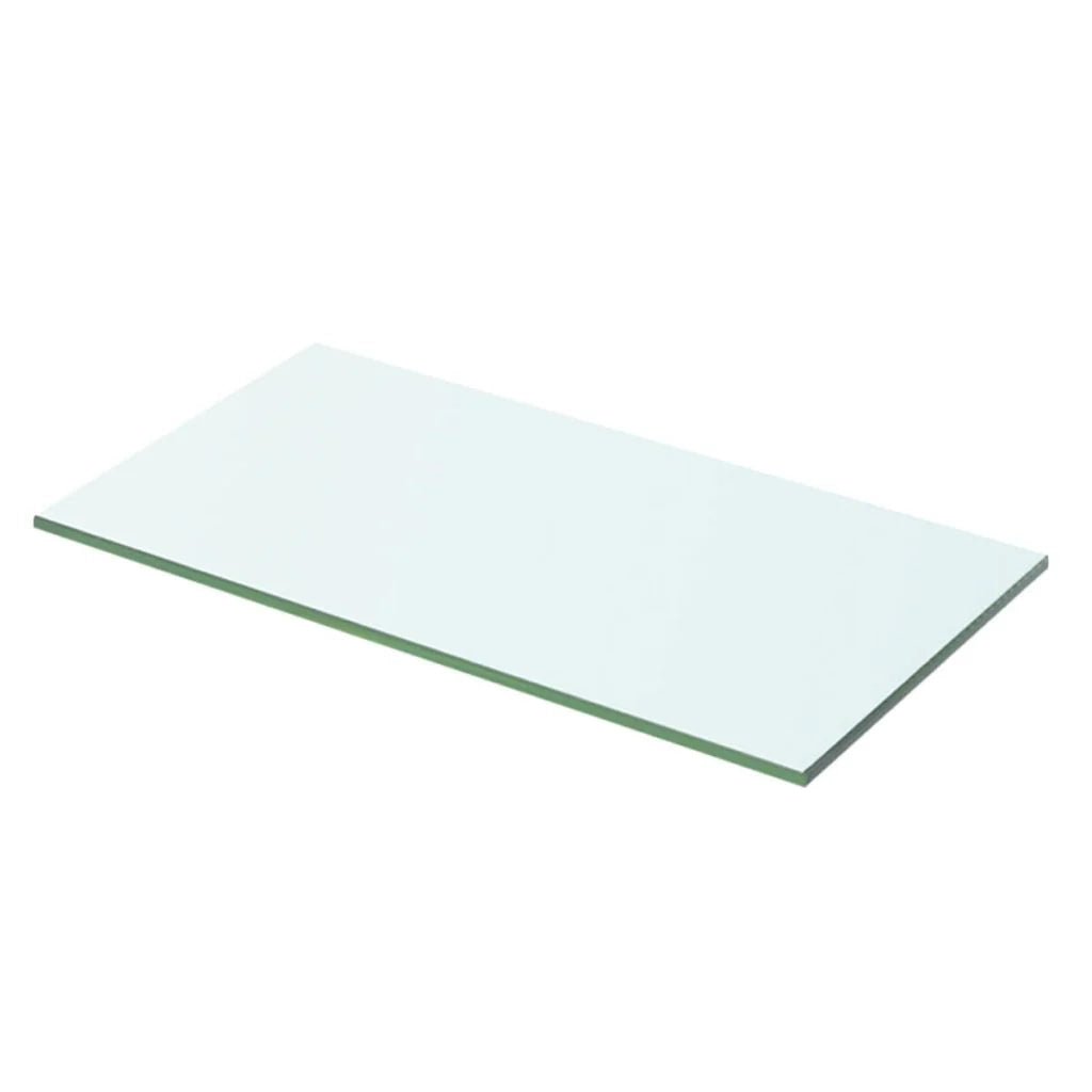 Pannello per mensola in vetro trasparente 50 x 20 cm 2702184/2