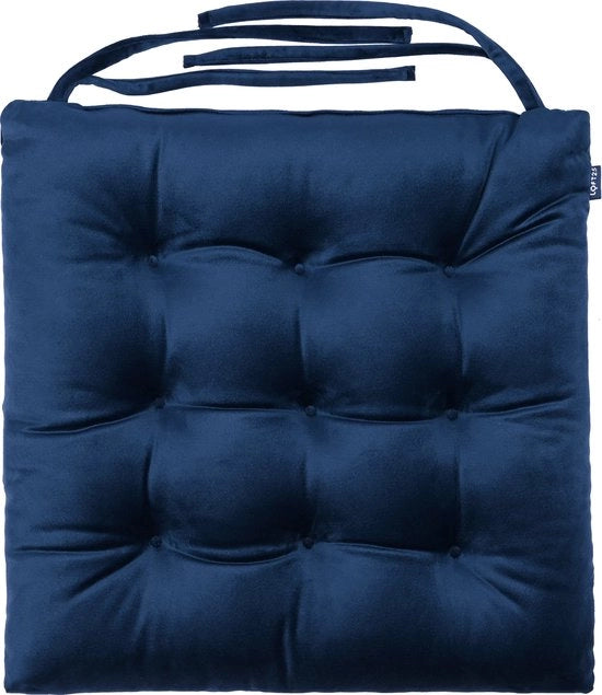 Cuscini per Sedie Cucina - Cuscino per Sedie - Cuscini per Sedie con Felpa - Cuscini Slittanti con Felpa Interna - Cuscini per Sedie Fluffati - Cuscini per Sedie 42x40 cm