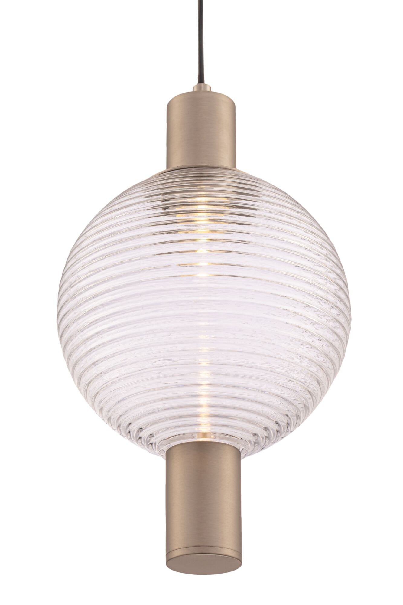 Lampada pendente Pendant in Metallo Rueca Nickel
