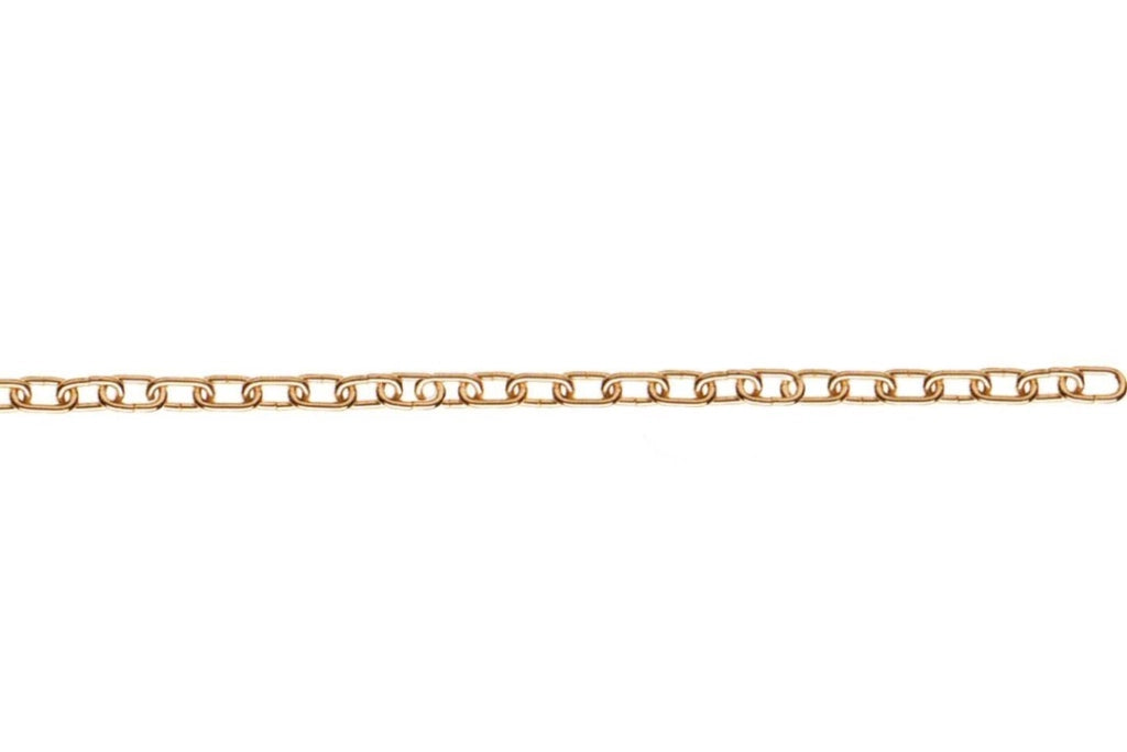 Catenella Ad Anelli Nickelato 11X6X1,6 Lunghezza 2 Metri Set 5 Pezzi - Masidef