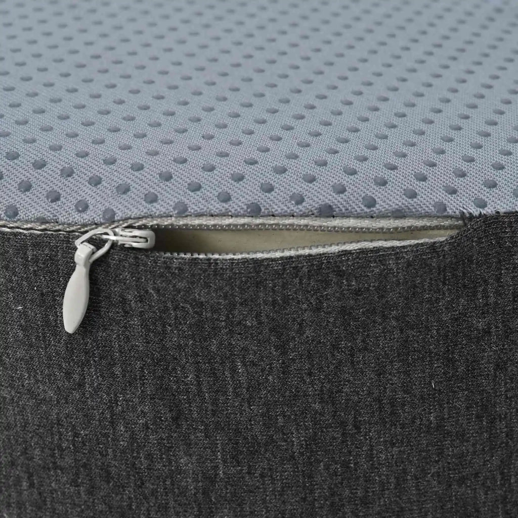 Cuscino per la seduta Grigio scuro 50 x 43 x 10 cm 42012689