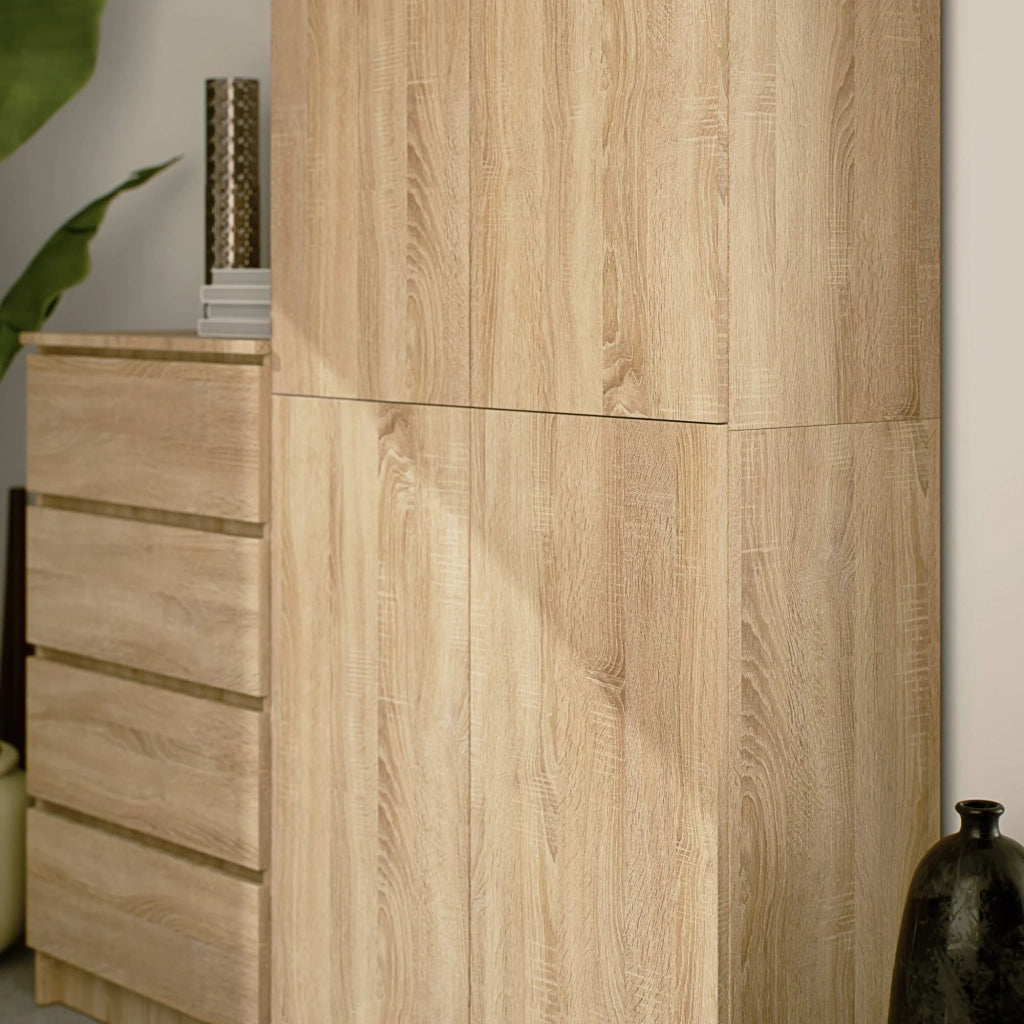 Libreria AKORD R80 Sonoma Quercia 80 cm 2 ante 80x35x180 cm
