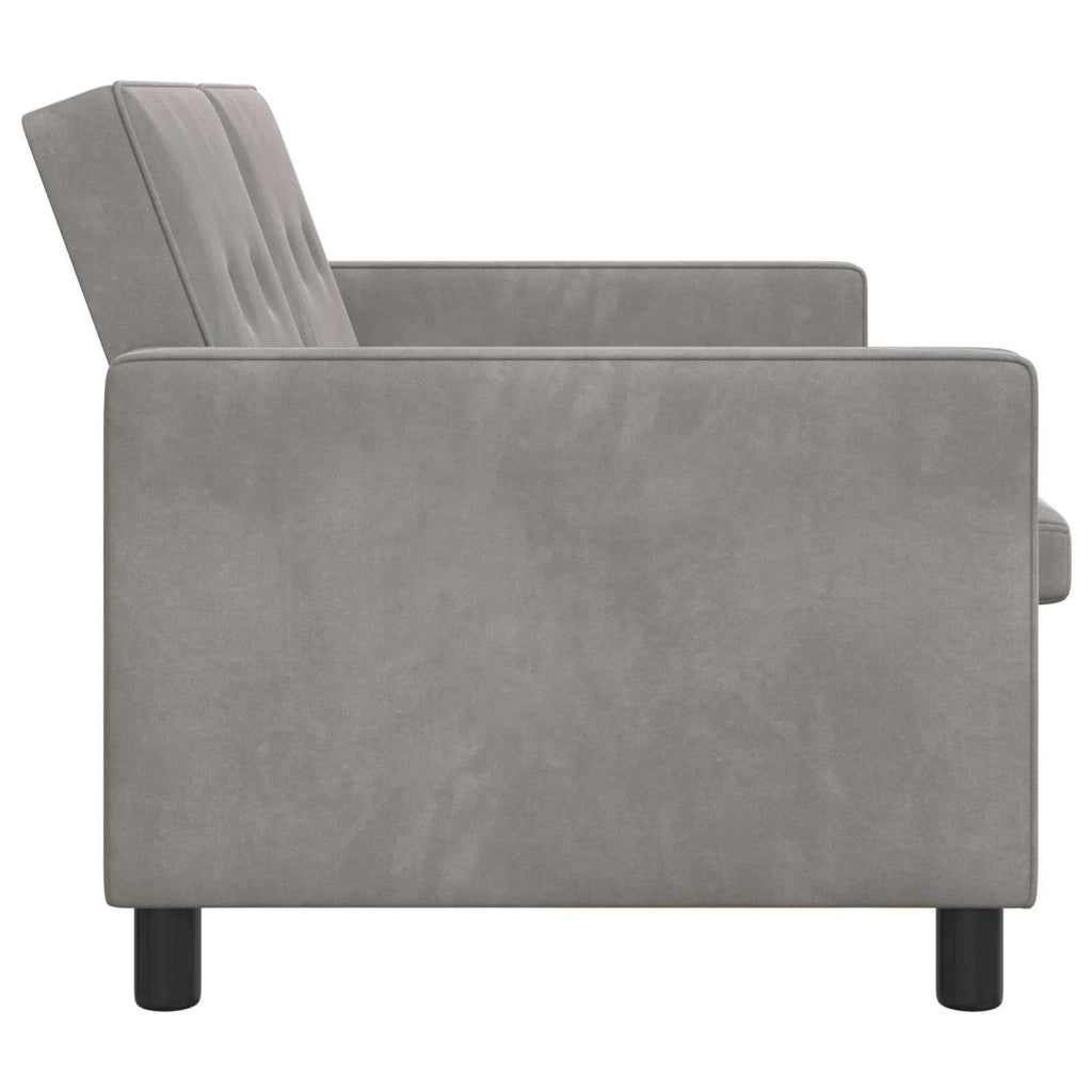 Divano letto Verde chiaro Tessuto