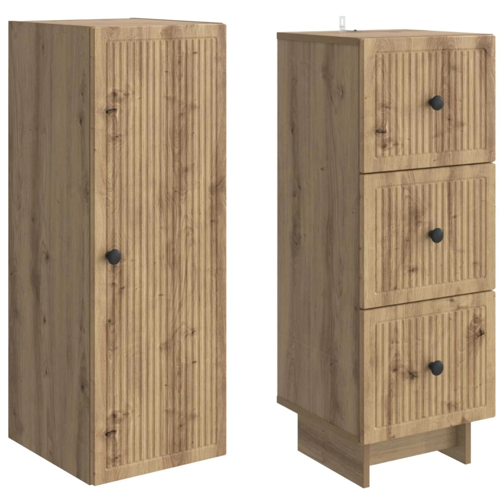 Set di armadi 2 pcs 33 x 34,5 x 90 cm Legno ingegnerizzato 3416393