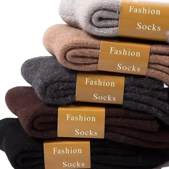 Sokke per 6 pezzi per uomo, invernali e autunnali, calze calde e spesse con colore uniforme, calze di cotone semplici, stile business casual, calze lunghe resistenti al freddo, calze invernali resistenti al freddo
