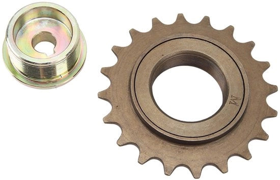 2 Tand Vrijloop Tandwiel con Adattatore per Motore