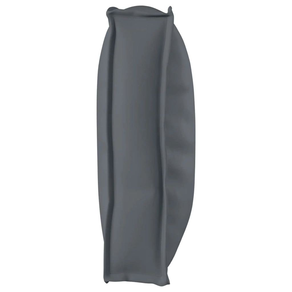Cuscino Antracite 120 x 60 x 12 cm Tessuto Oxford 42001558