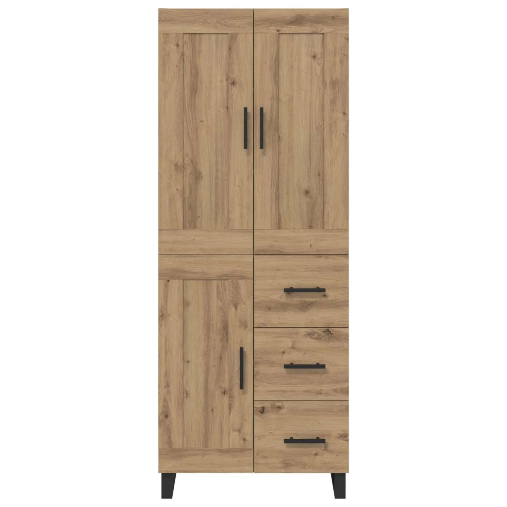 Credenza con cassetto Rovere artigianale 69,5 x 34 x 180 cm 3415836
