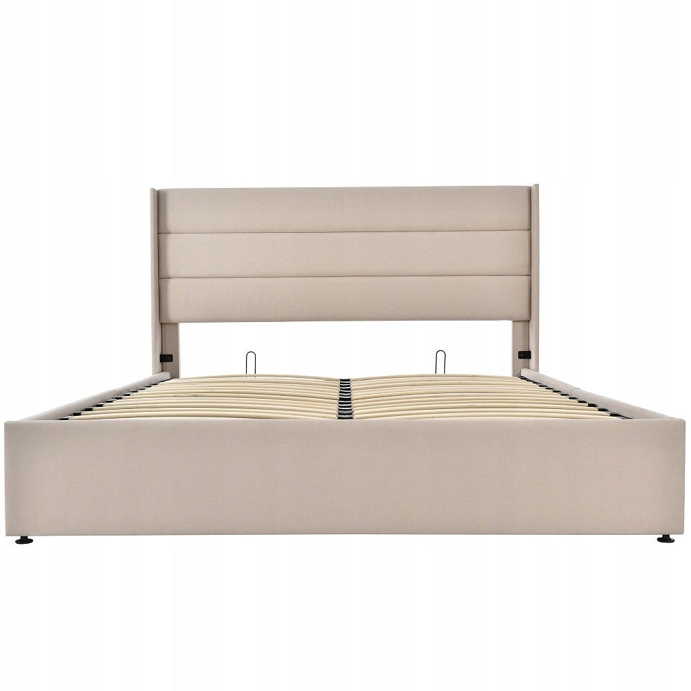Letto con contenitore 160x200 - Xylo - Alzata idraulica e struttura