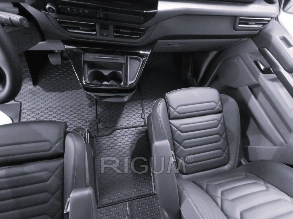 Tappeti in gomma anteriori per Ford Tourneo Custom 8 posti dal 2024-